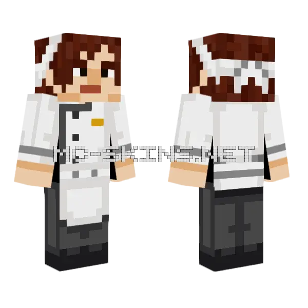 Maid Outfit, front and back