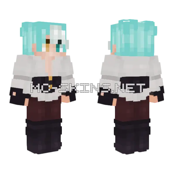 Maid Outfit, front and back