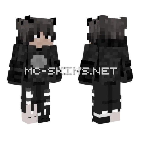 Main Skin Minecraft skin, front and back