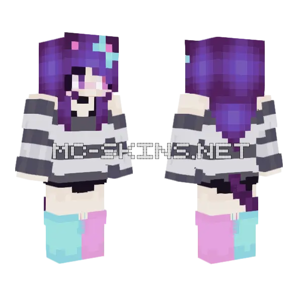 Main Skin Change 2026 Minecraft skin, front and back