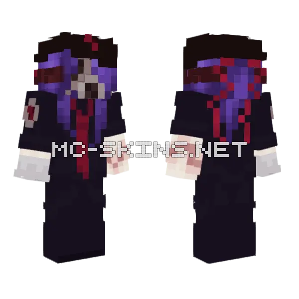 Main Skin Factory 2 Minecraft skin, front and back