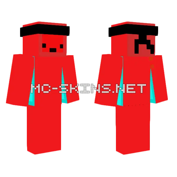 Majid Mc Minecraft skin, front and back