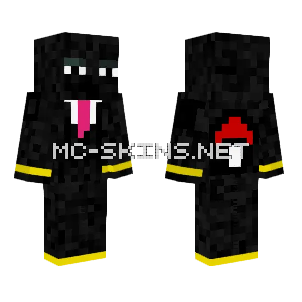 Make It Better Pls Minecraft skin, front and back