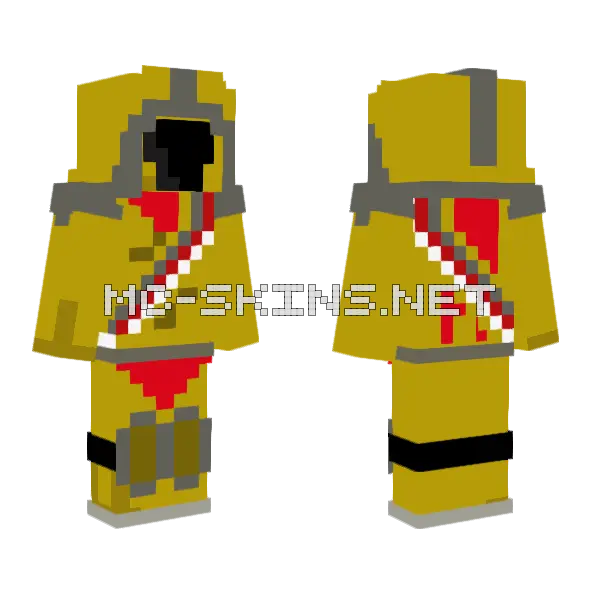 Maldor Finished Minecraft skin, front and back