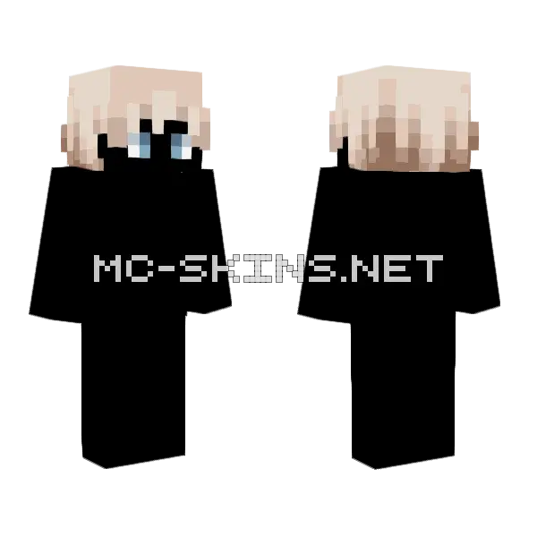 Male Hb Blonde Mocha Fade V2 Minecraft skin, front and back