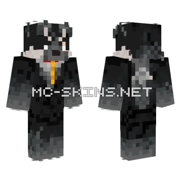 Maned Wolf Scout Skin Minecraft skin, front and back