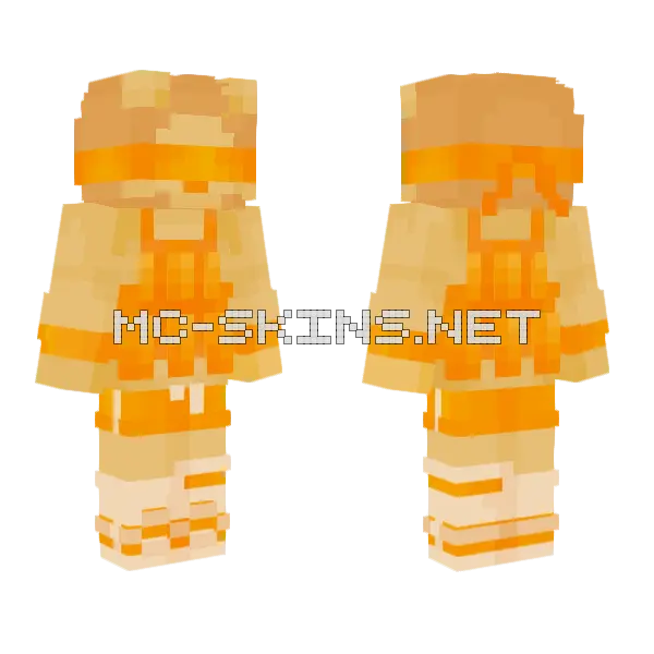 Manepear Sigma Tiki Tiki Plays Minecraft skin, front and back