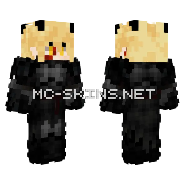 Mangodura Minecraft skin, front and back