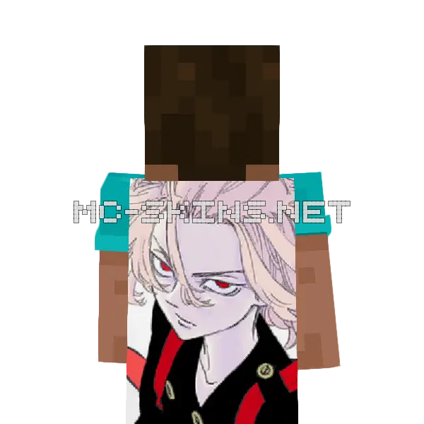 Manjirou Sano cape, outside and lining