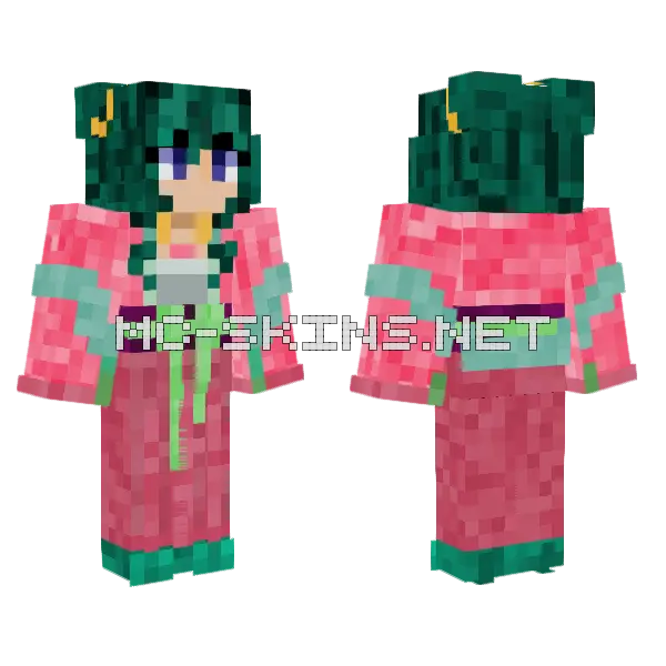 Maomao Skin Minecraft skin, front and back
