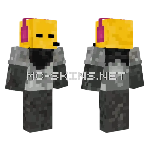 Marco Pollof Minecraft skin, front and back