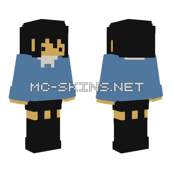 Mari Me Minecraft skin, front and back