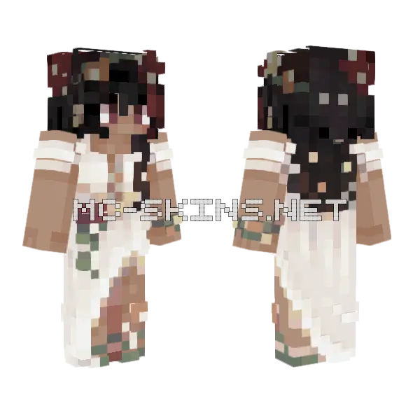 Mari V5 Minecraft skin, front and back