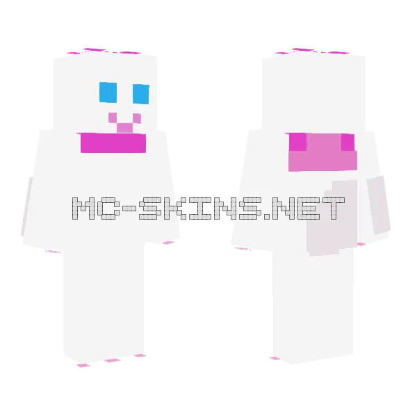 Marie Minecraft skin, front and back