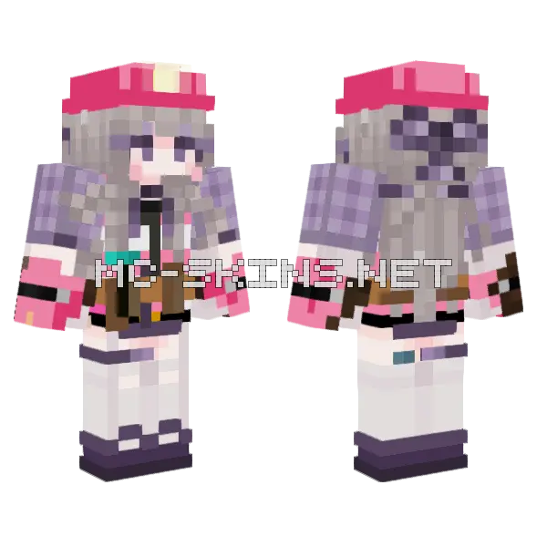 Marii12 Minecraft skin, front and back
