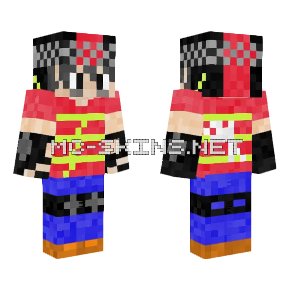 Mark Eskater Segunda Camias Recolor Minecraft skin, front and back