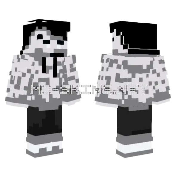 Mark Heathcliff Funk Catalogue Minecraft skin, front and back