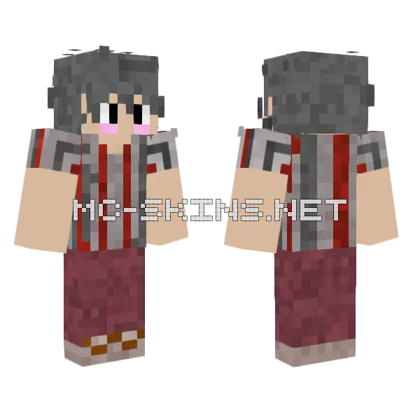 Mark Horiginal Minecraft skin, front and back