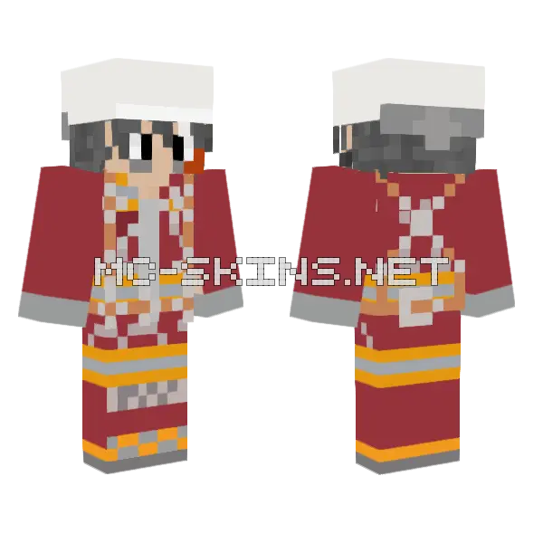 Mark Lego Haiden, front and back