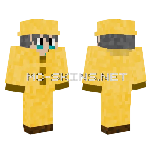 Mark Pescador Minecraft skin, front and back