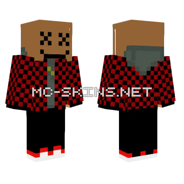 Mark Reeder Mariano Style Minecraft skin, front and back