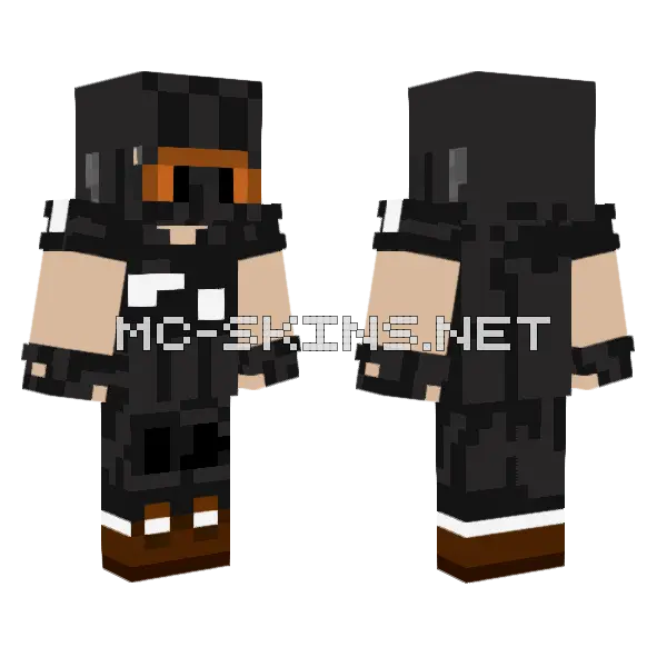 Mark Scp Completo Con Elbuf Minecraft skin, front and back