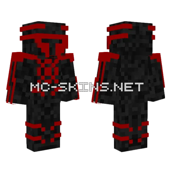Mark5 Minecraft skin, front and back