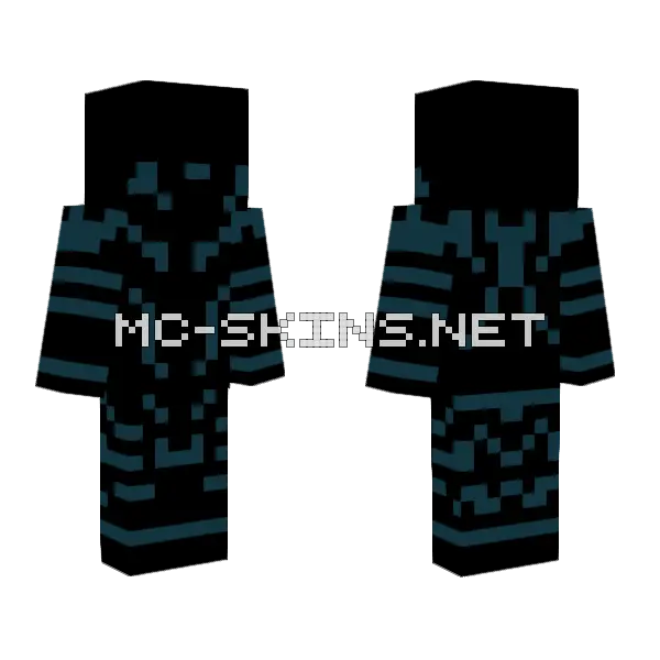 Markings Minecraft skin, front and back