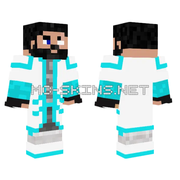 Markuss Minecraft skin, front and back