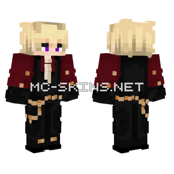 Maruin Venthyr Bland Minecraft skin, front and back
