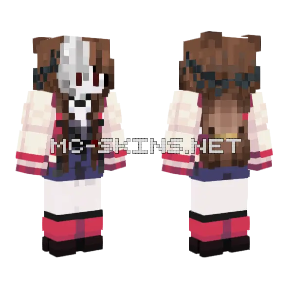 Marya Marci Minecraft skin, front and back