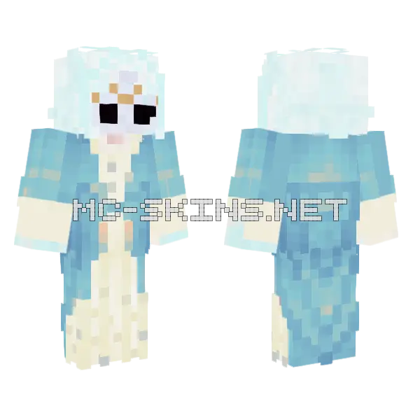 Mascara Arv Minecraft skin, front and back