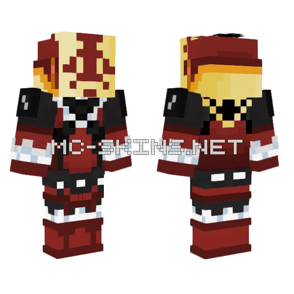 Master Kohga Minecraft skin, front and back