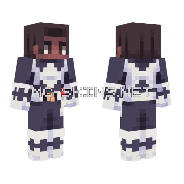 Mastodon 1 Minecraft skin, front and back