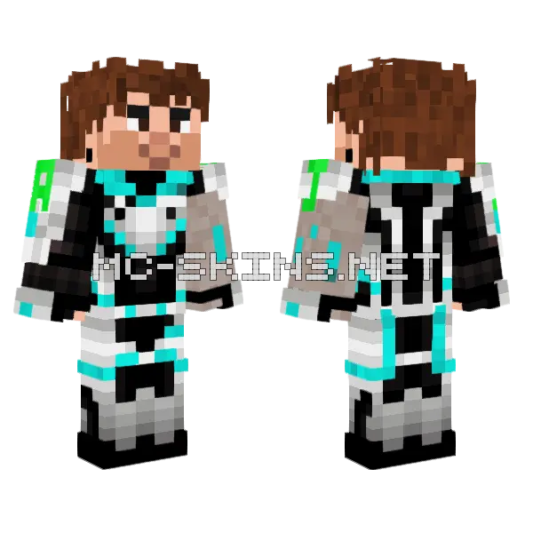 Matadorcool Final P387 Minecraft skin, front and back