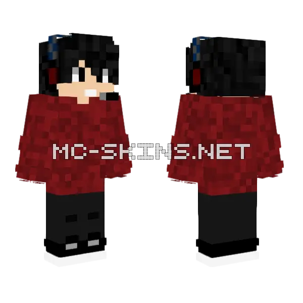 Mati Minecraft skin, front and back