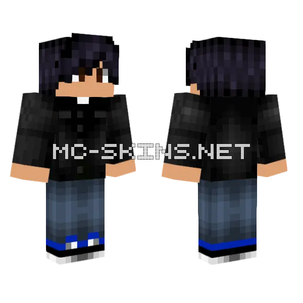 Matias Minecraft skin, front and back
