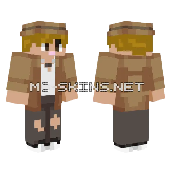 Matt Johnson Nirvana Band Minecraft skin, front and back