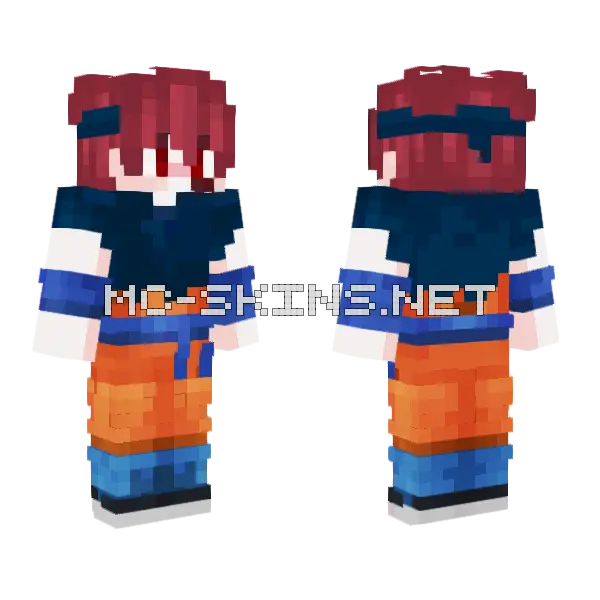 Max Minecraft skin, front and back