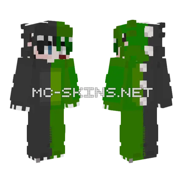 Max Minecraft skin, front and back