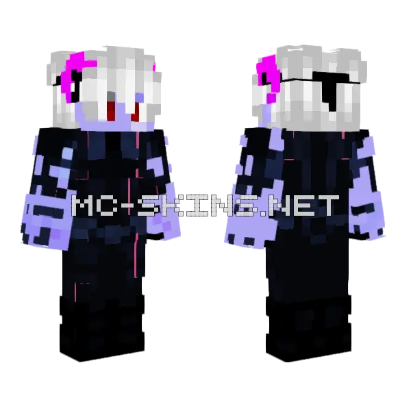 Max Minecraft skin, front and back