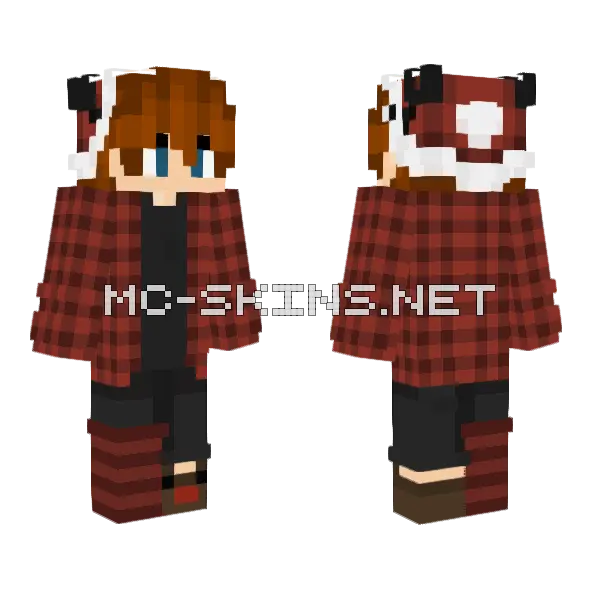 Max Minecraft skin, front and back