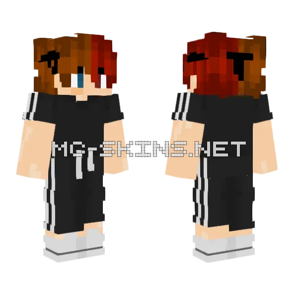 Max Minecraft skin, front and back