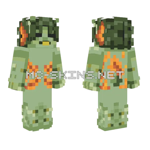 Max Base Minecraft skin, front and back