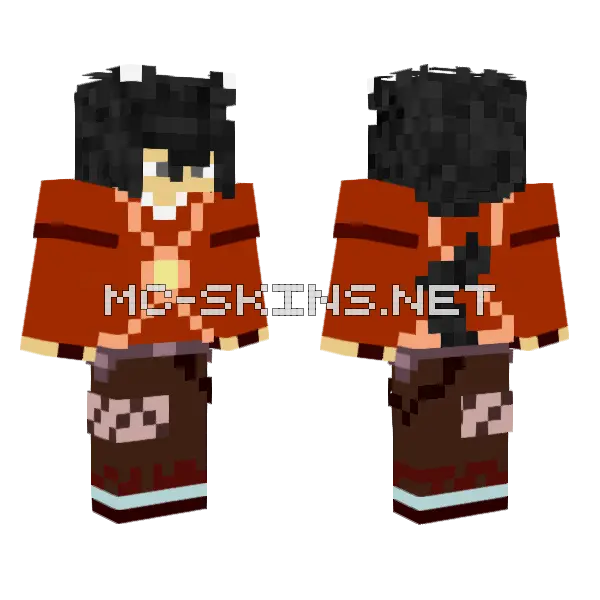 Max Hectician Friend S OC Minecraft skin, front and back