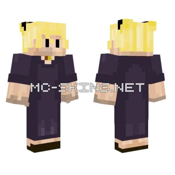 Max Momo Skin Minecraft skin, front and back