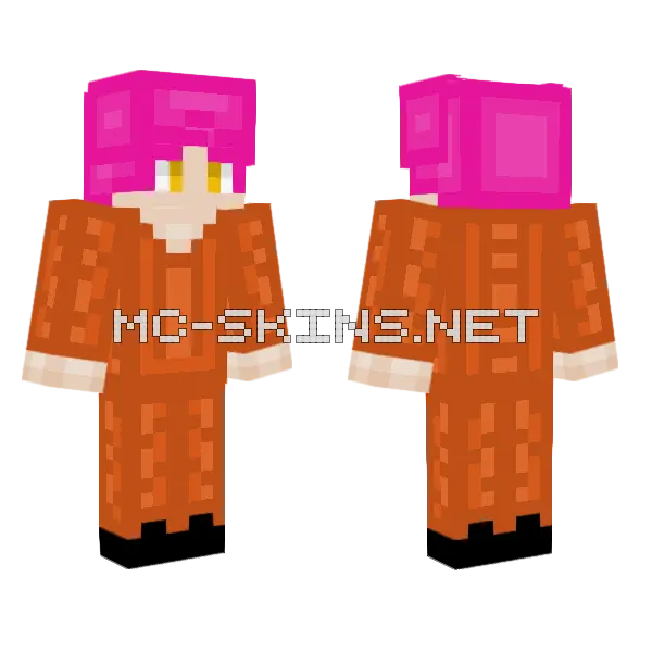 Maximum Of Jisaion Minecraft skin, front and back