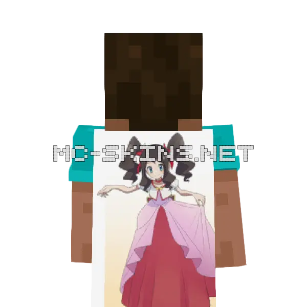 May Dress cape, outside and lining