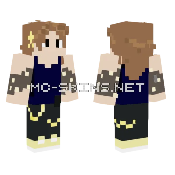 May V7 Minecraft skin, front and back