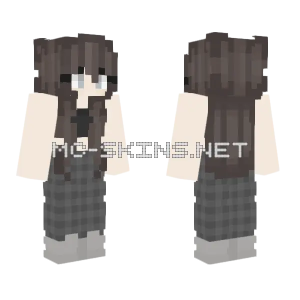 Maya 958 Minecraft skin, front and back